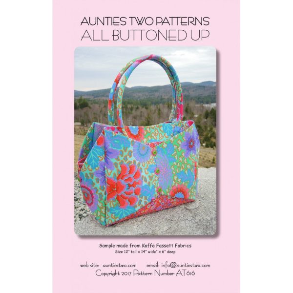 All Buttoned Up Pattern, Aunties Two Patterns Fashion