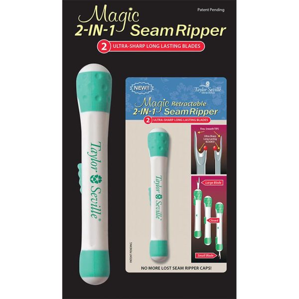 Magic 2-in-1 Retractable Seam Ripper, Taylor Seville For Discount