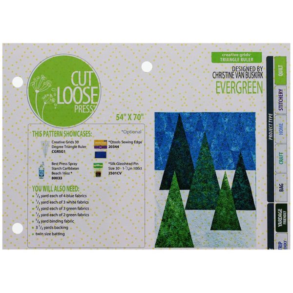 Evergreen Quilt Pattern Online - Image 3
