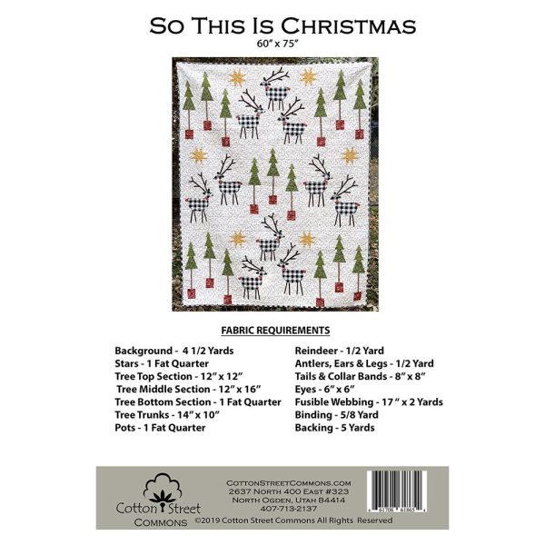 So This Is Christmas Quilt Pattern For Discount - Image 3