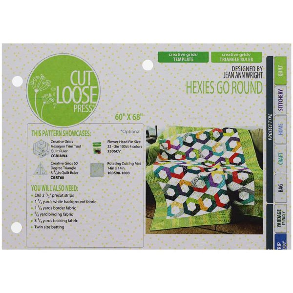 Hexies Go Round Pattern Online - Image 3