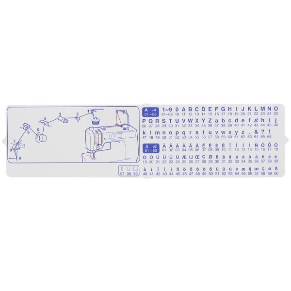 Stitch Reference Chart, Janome #846802604 Discount - Image 2