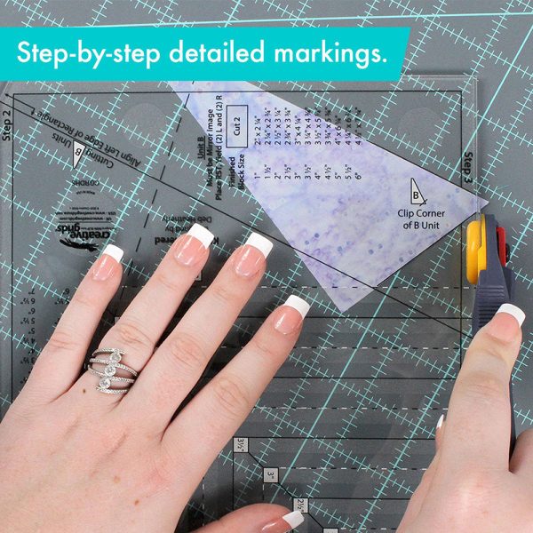 Creative Grids Kitty Cornered Ruler Sale - Image 4