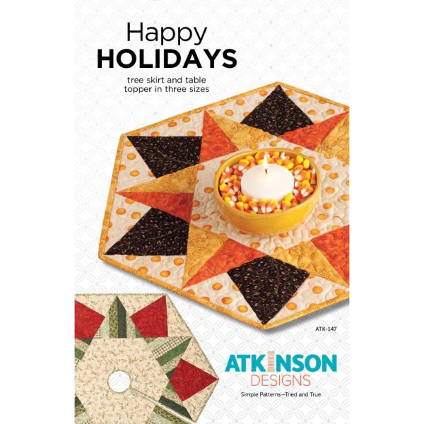 Happy Holidays Pattern, Atkinson Designs Sale