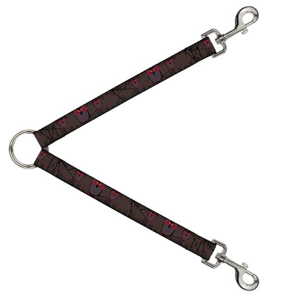 Dog Leash Splitter - Owls in Trees Purple on Sale