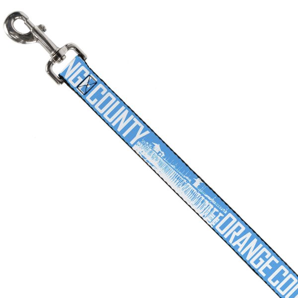 Dog Leash - ORANGE COUNTY Pier Scene Blue White Online Hot Sale - Image 2