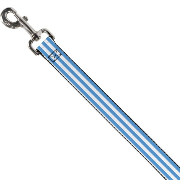Dog Leash - Triple Stripe White Blue on Sale - Image 2