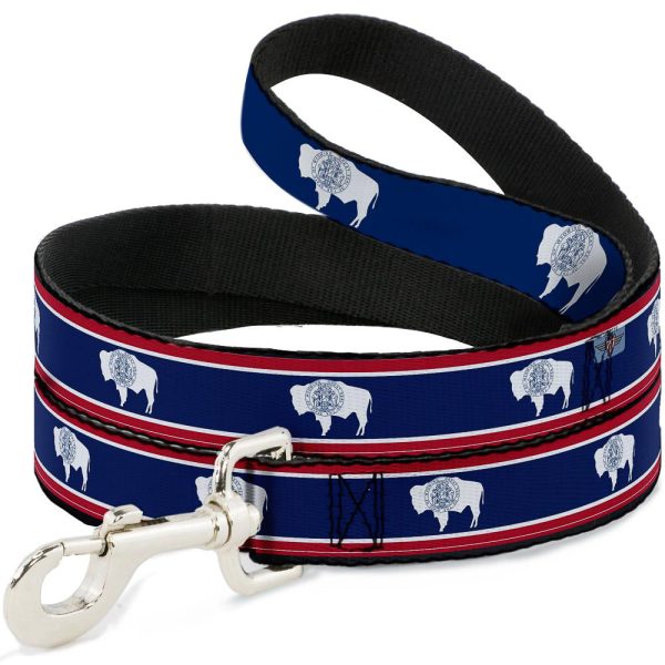 Dog Leash - Wyoming Flags Online Hot Sale